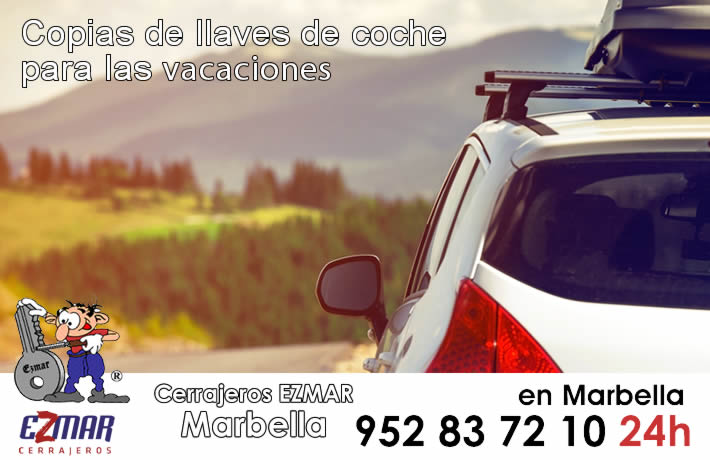 copia llaves coche vacaciones cerrajeros marbella