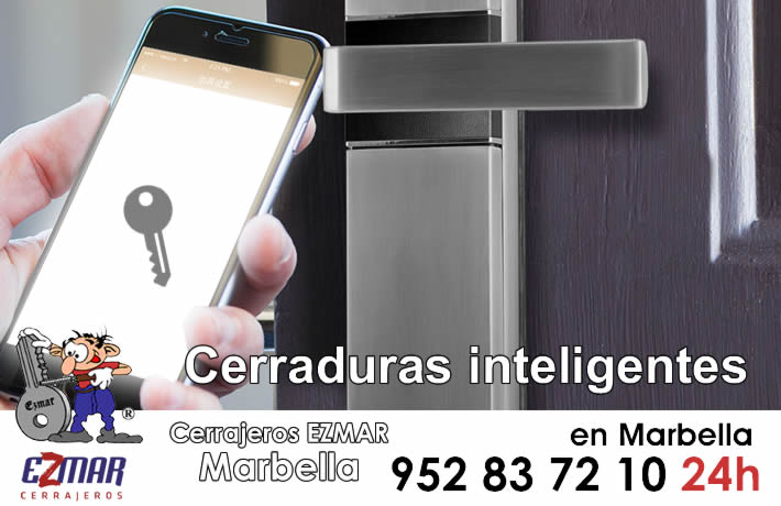 cerraduras inteligentes en cerrajeros ezmar marbella