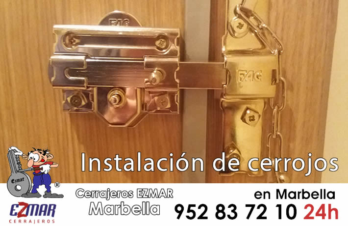instalacion de cerrojos en marbella