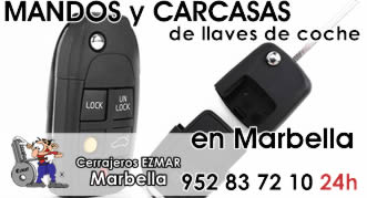 Mando de coche y carcasas