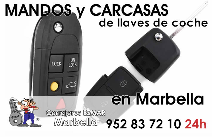 Mandos de coche y carcasas Cerrajeros Ezmar