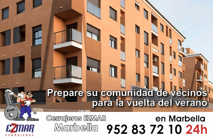 prepare su comunidad de vecinos para la vuelta del verano en marbella