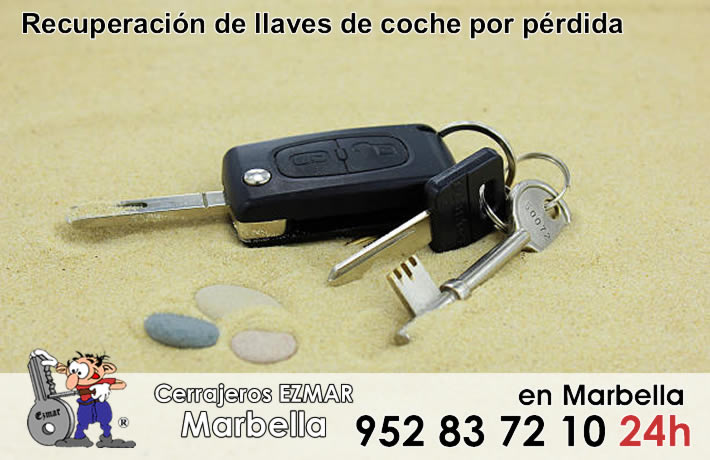 recuperacion de llaves de coche por perdida cerrajeros marbella ezmar