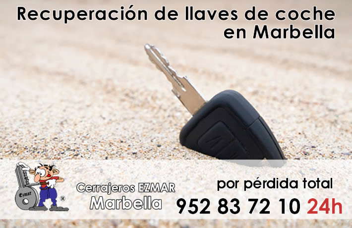 Recuperación por pérdida total de llaves de coche en Marbella