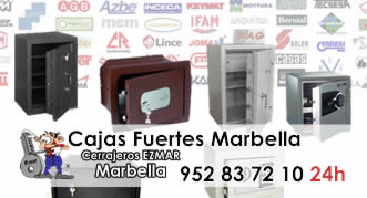 Venta de cajas fuertes Marbella Ezmar